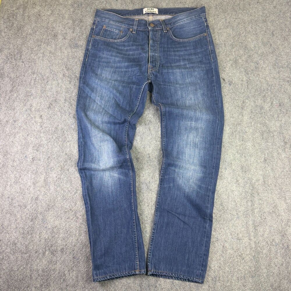 Acne Studios Roc Verakai Slim Fit Jeans Men's 34x34